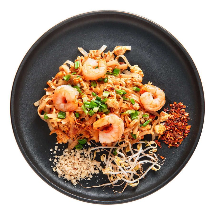 Пад Тай с креветками