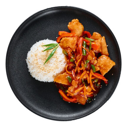 Свинина в кисло-сладком соусе