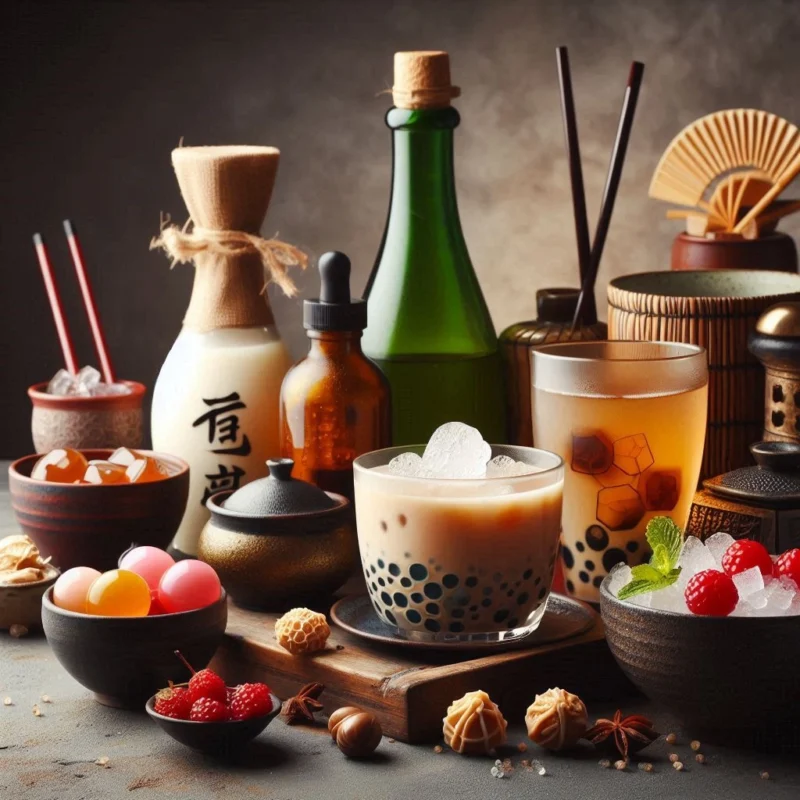 Азиатские напитки: от саке до bubble tea