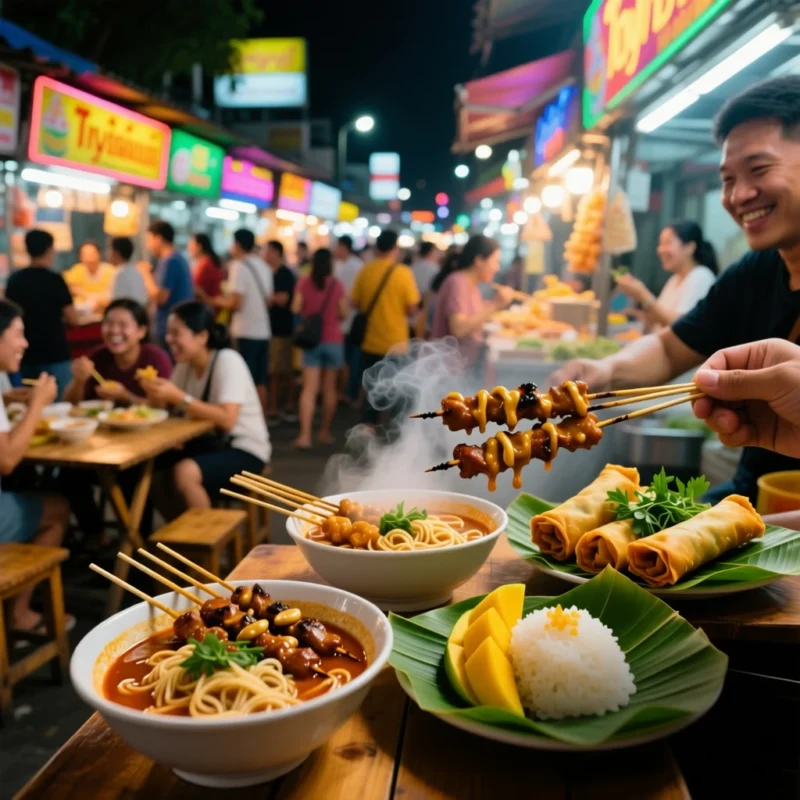 Лучшие уличные закуски: Гастрономическое путешествие по улицам Азии