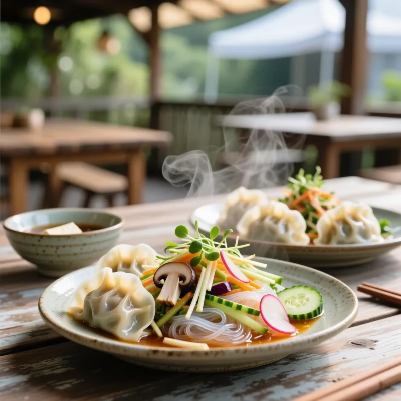 Лёгкие блюда после праздников из Азиатской кухни