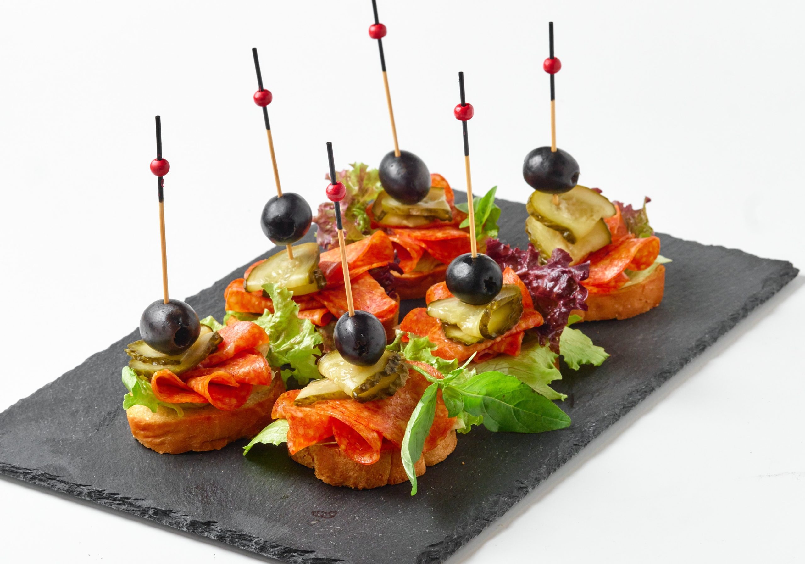 Брускетты Пеперони